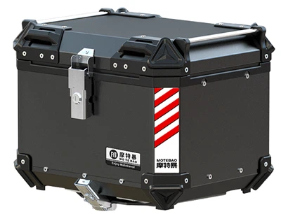 X6 ALUMINIUM SCHWARZES 50L TOPCASE